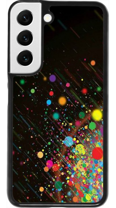 Coque Samsung Galaxy S22 - Abstract Bubble Lines