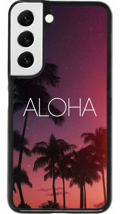 Hülle Samsung Galaxy S22 - Aloha Sunset Palms
