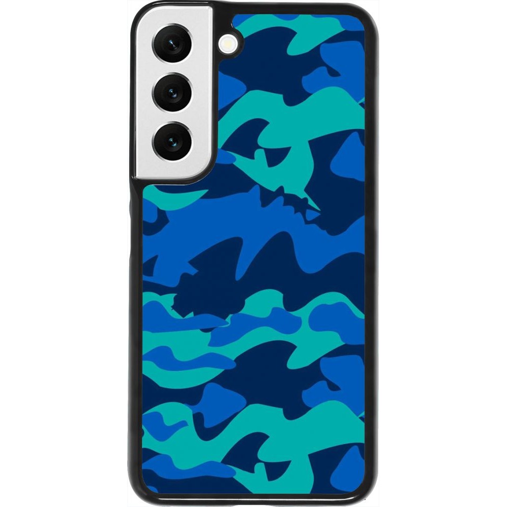 Coque Samsung Galaxy S22 - Camo Blue