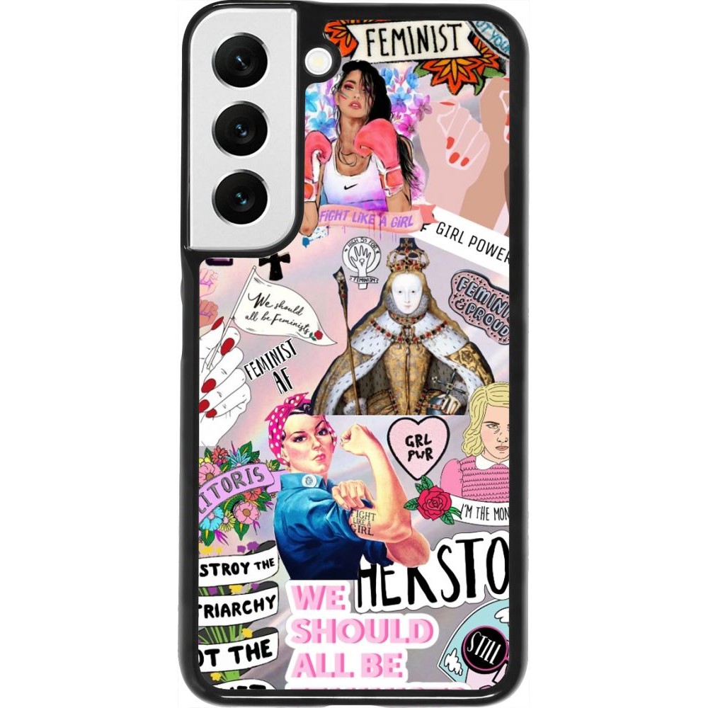 Coque Samsung Galaxy S22 - Girl Power Collage