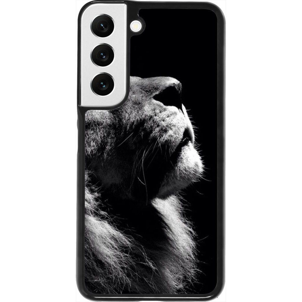 Coque Samsung Galaxy S22 - Lion looking up