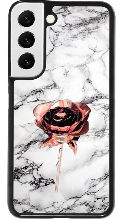 Coque Samsung Galaxy S22 - Marble Rose Gold