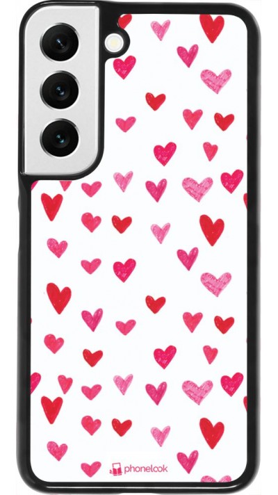 Coque Samsung Galaxy S22 - Valentine 2022 Many pink hearts