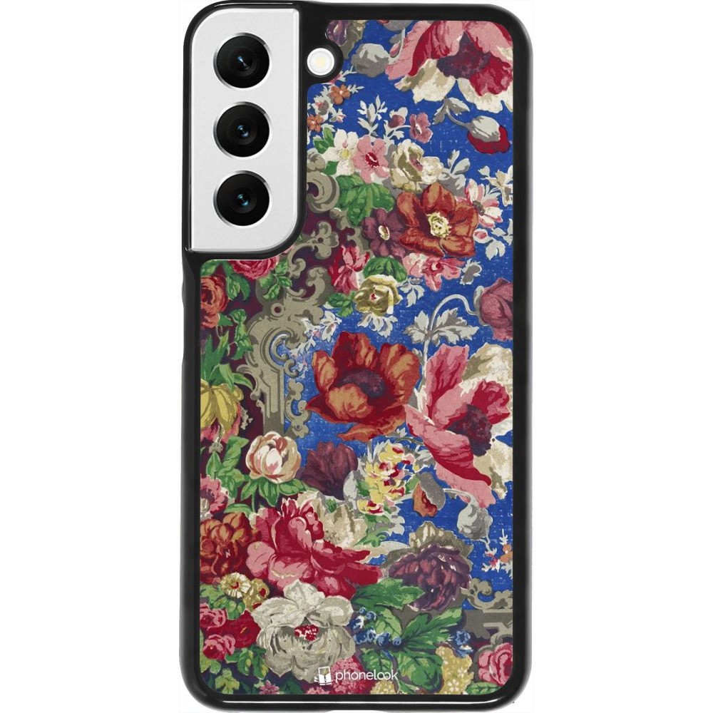 Hülle Samsung Galaxy S22 - Vintage Art Flowers