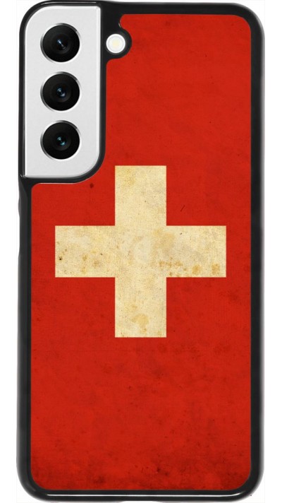 Coque Samsung Galaxy S22 - Vintage Flag SWISS