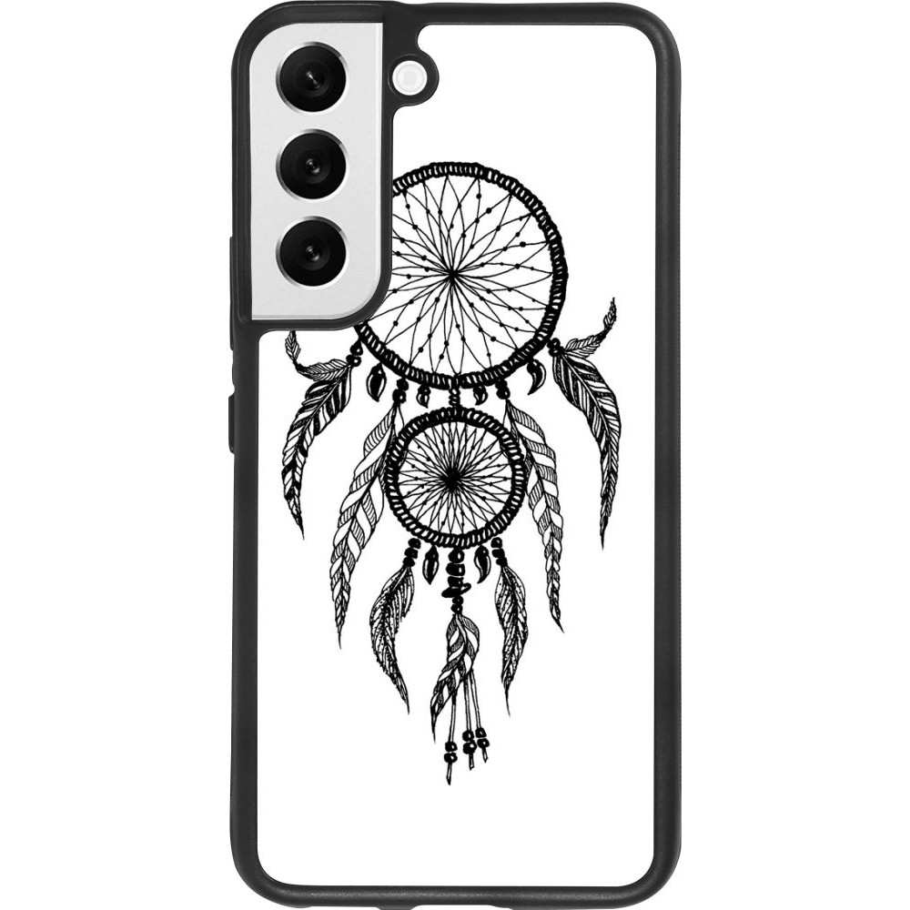 Hülle Samsung Galaxy S22 - Silikon schwarz Dreamcatcher 02