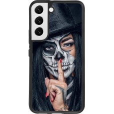 Coque Samsung Galaxy S22 - Silicone rigide noir Halloween 18 19