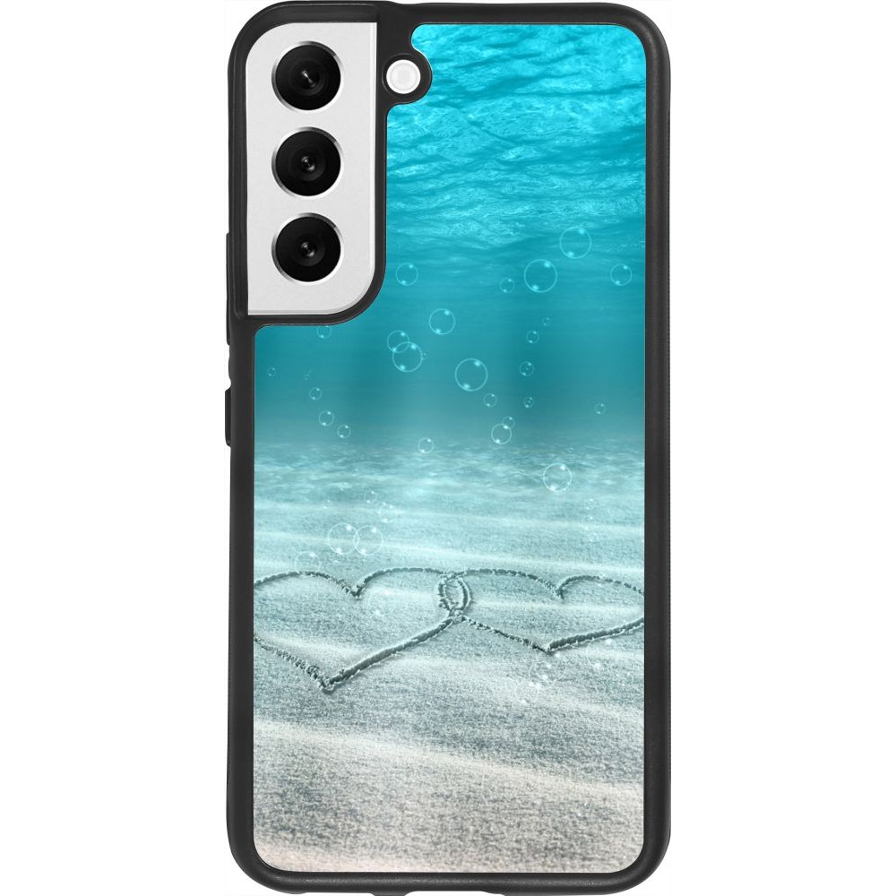 Coque Samsung Galaxy S22 - Silicone rigide noir Summer 18 19