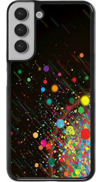Coque Samsung Galaxy S22+ - Abstract Bubble Lines