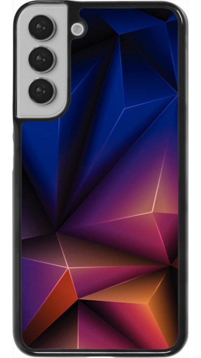 Coque Samsung Galaxy S22+ - Abstract Triangles 