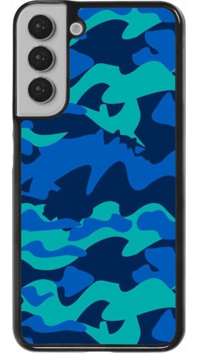 Coque Samsung Galaxy S22+ - Camo Blue