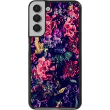 Coque Samsung Galaxy S22+ - Flowers Dark