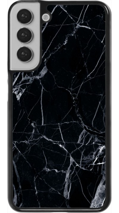 Coque Samsung Galaxy S22+ - Marble Black 01