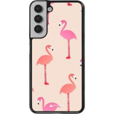 Coque Samsung Galaxy S22+ - Pink Flamingos Pattern
