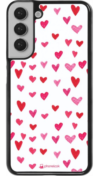 Coque Samsung Galaxy S22+ - Valentine 2022 Many pink hearts