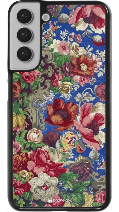 Coque Samsung Galaxy S22+ - Vintage Art Flowers