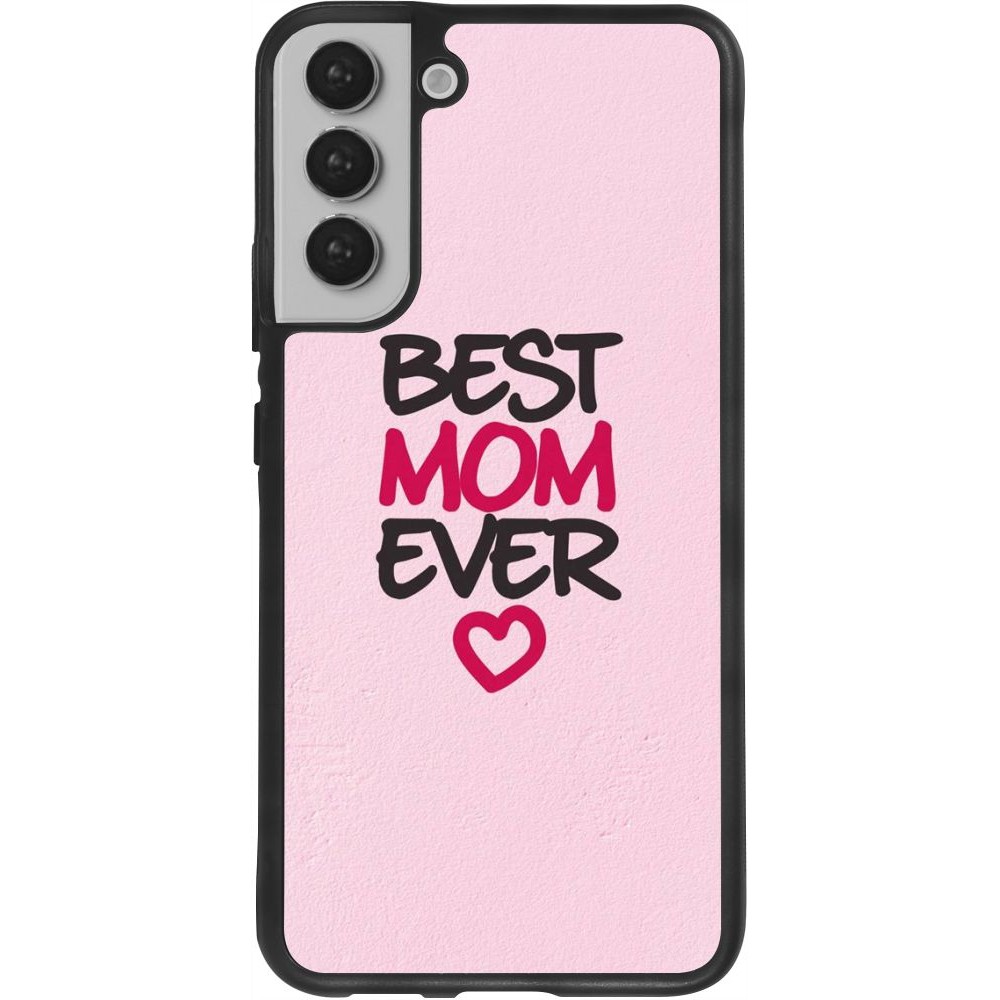 Coque Samsung Galaxy S22+ - Silicone rigide noir Best Mom Ever 2