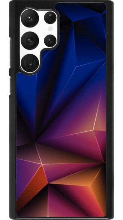 Coque Samsung Galaxy S22 Ultra - Abstract Triangles 