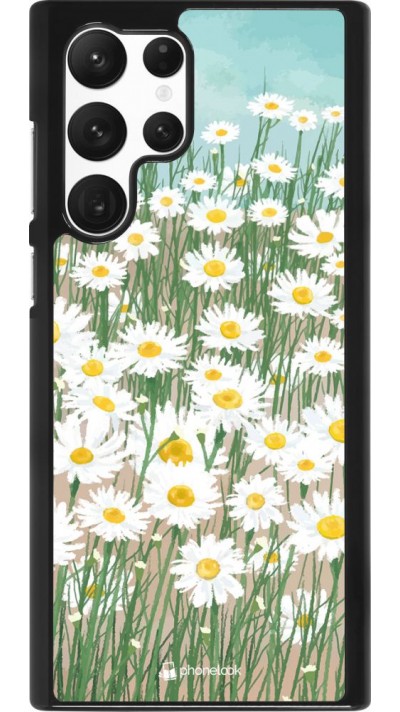 Hülle Samsung Galaxy S22 Ultra - Flower Field Art