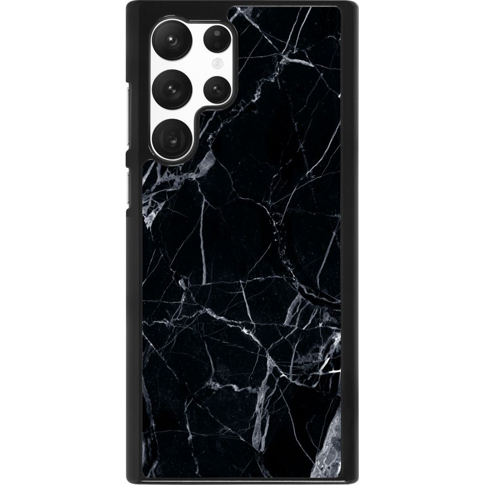 Coque Samsung Galaxy S22 Ultra - Marble Black 01