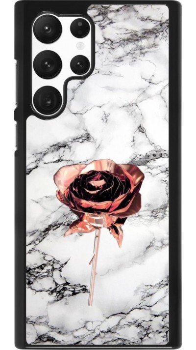Coque Samsung Galaxy S22 Ultra - Marble Rose Gold