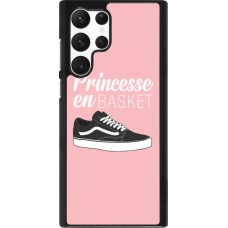 Coque Samsung Galaxy S22 Ultra - princesse en basket