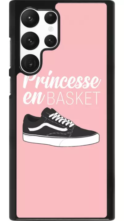 Coque Samsung Galaxy S22 Ultra - princesse en basket