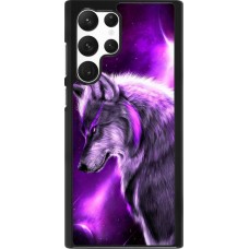 Coque Samsung Galaxy S22 Ultra - Purple Sky Wolf