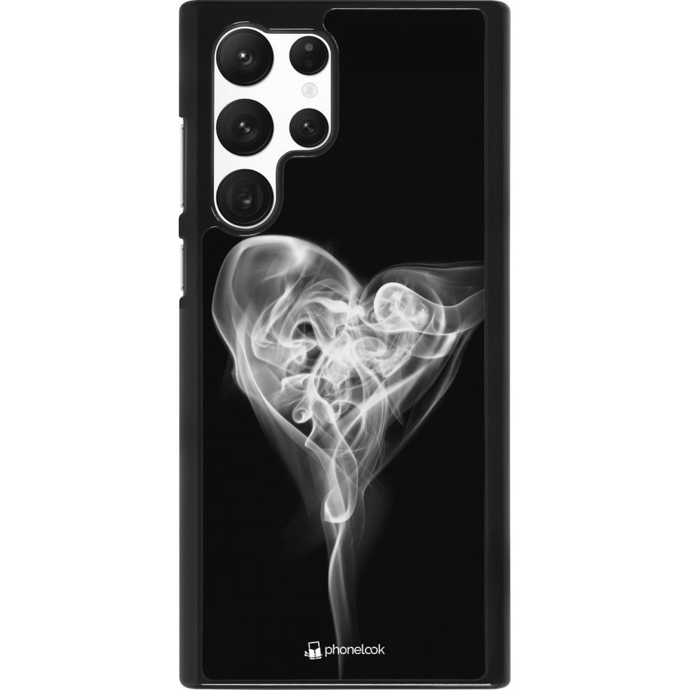 Hülle Samsung Galaxy S22 Ultra - Valentine 2022 Black Smoke