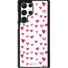 Hülle Samsung Galaxy S22 Ultra - Valentine 2022 Many pink hearts