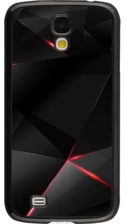 Coque Samsung Galaxy S4 - Black Red Lines