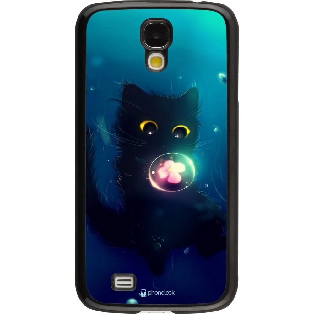 Coque Samsung Galaxy S4 - Cute Cat Bubble