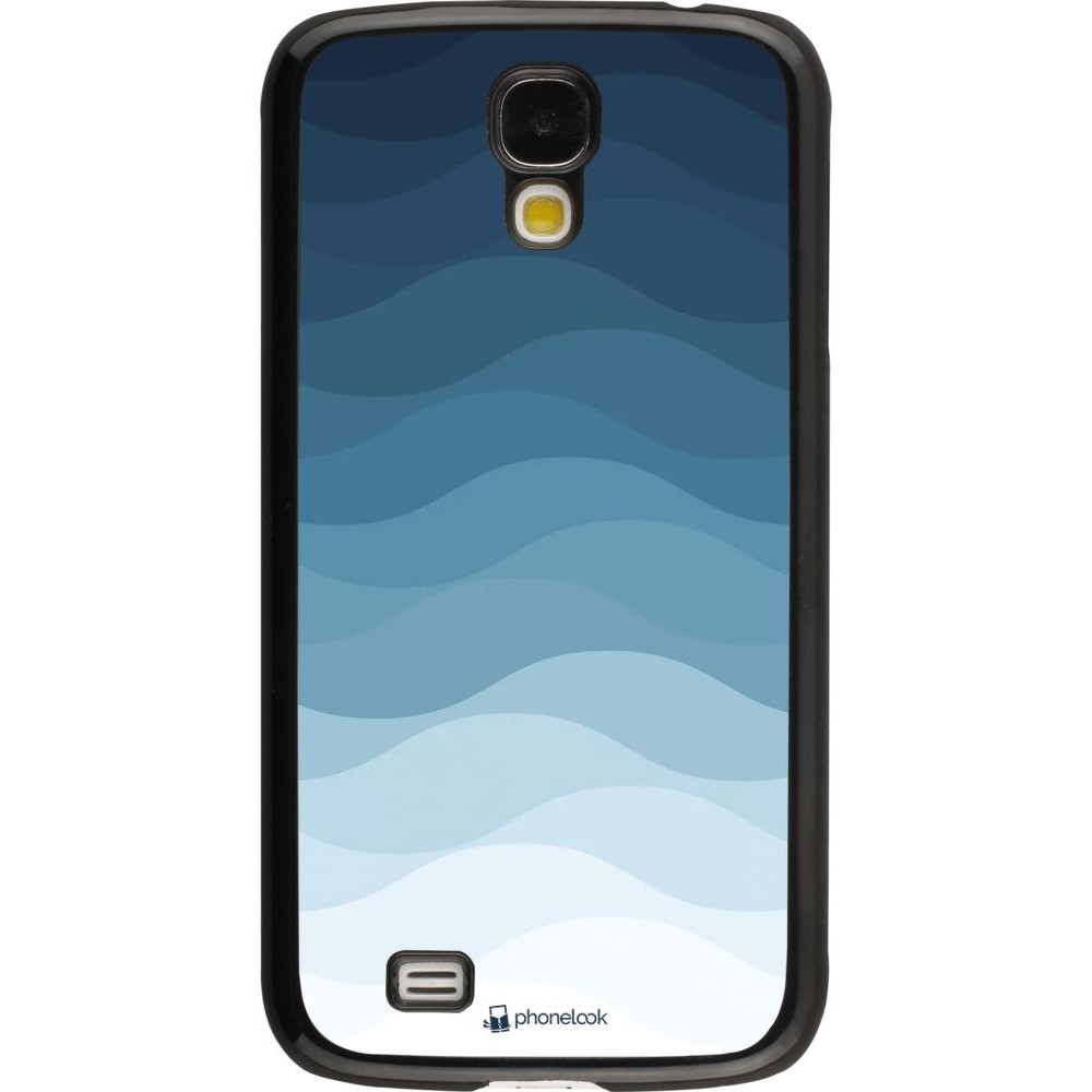 Hülle Samsung Galaxy S4 - Flat Blue Waves