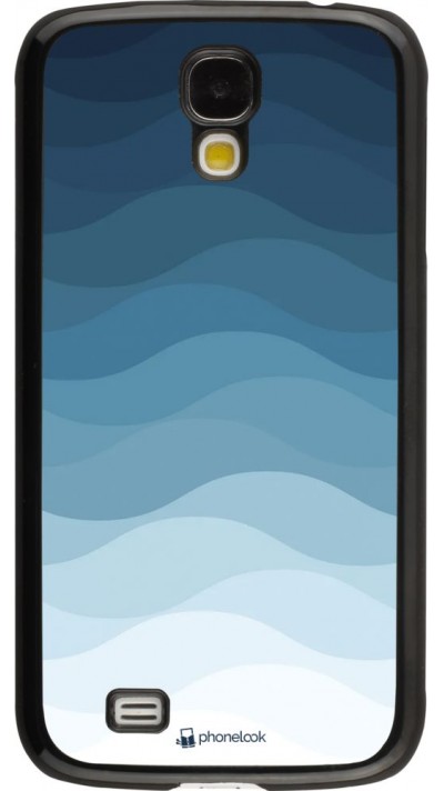 Coque Samsung Galaxy S4 - Flat Blue Waves