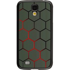 Coque Samsung Galaxy S4 - Geometric Line red