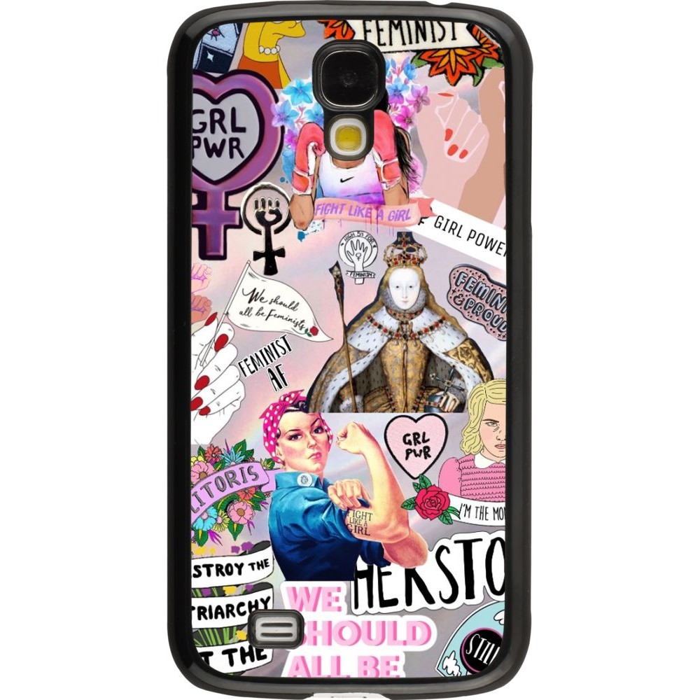 Coque Samsung Galaxy S4 - Girl Power Collage