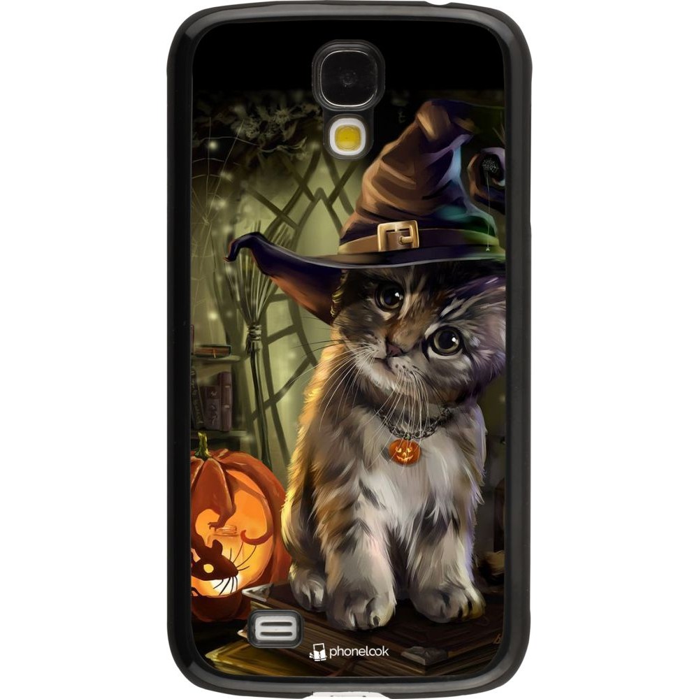 Coque Samsung Galaxy S4 - Halloween 21 Witch cat