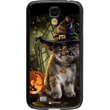 Coque Samsung Galaxy S4 - Halloween 21 Witch cat