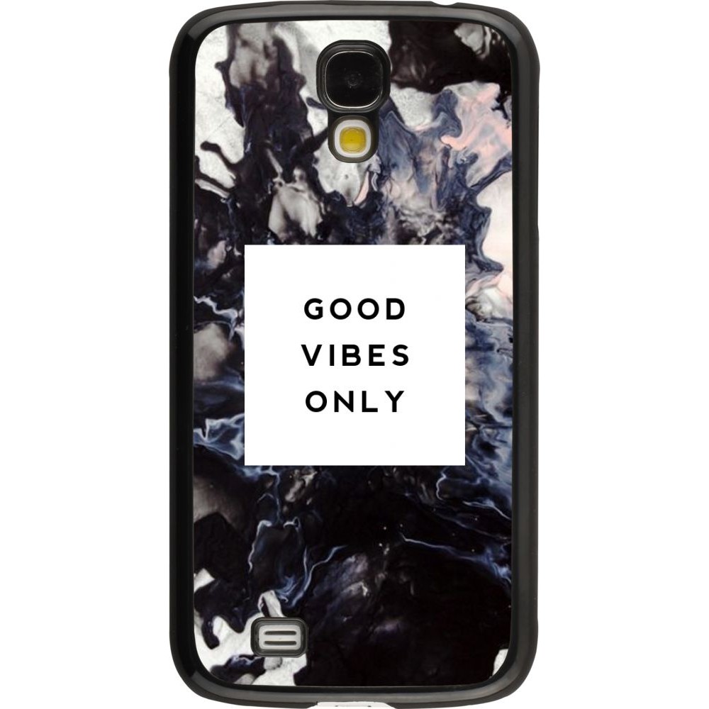 Coque Samsung Galaxy S4 -  Marble Good Vibes Only