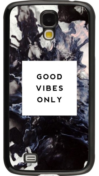 Coque Samsung Galaxy S4 -  Marble Good Vibes Only