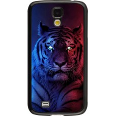 Hülle Samsung Galaxy S4 - Tiger Blue Red