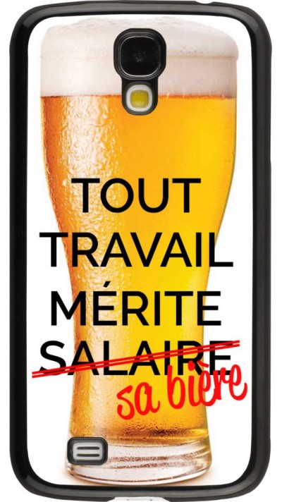 Hülle Samsung Galaxy S4 - Tout travail mérite sa bière