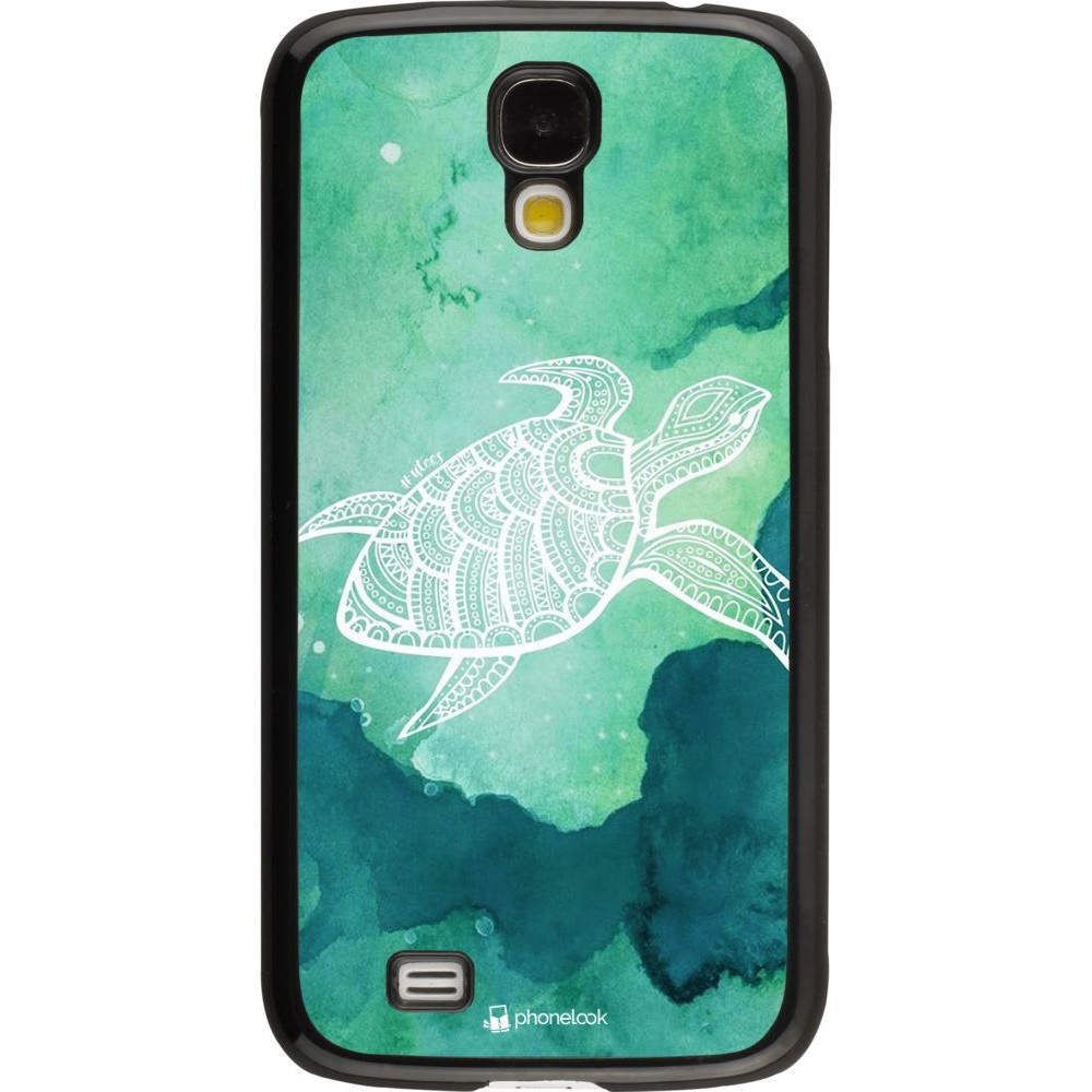 Hülle Samsung Galaxy S4 - Turtle Aztec Watercolor