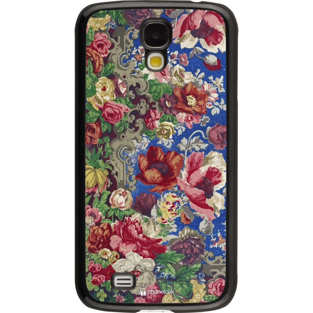 Hülle Samsung Galaxy S4 - Vintage Art Flowers