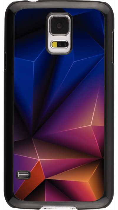 Coque Samsung Galaxy S5 - Abstract Triangles 