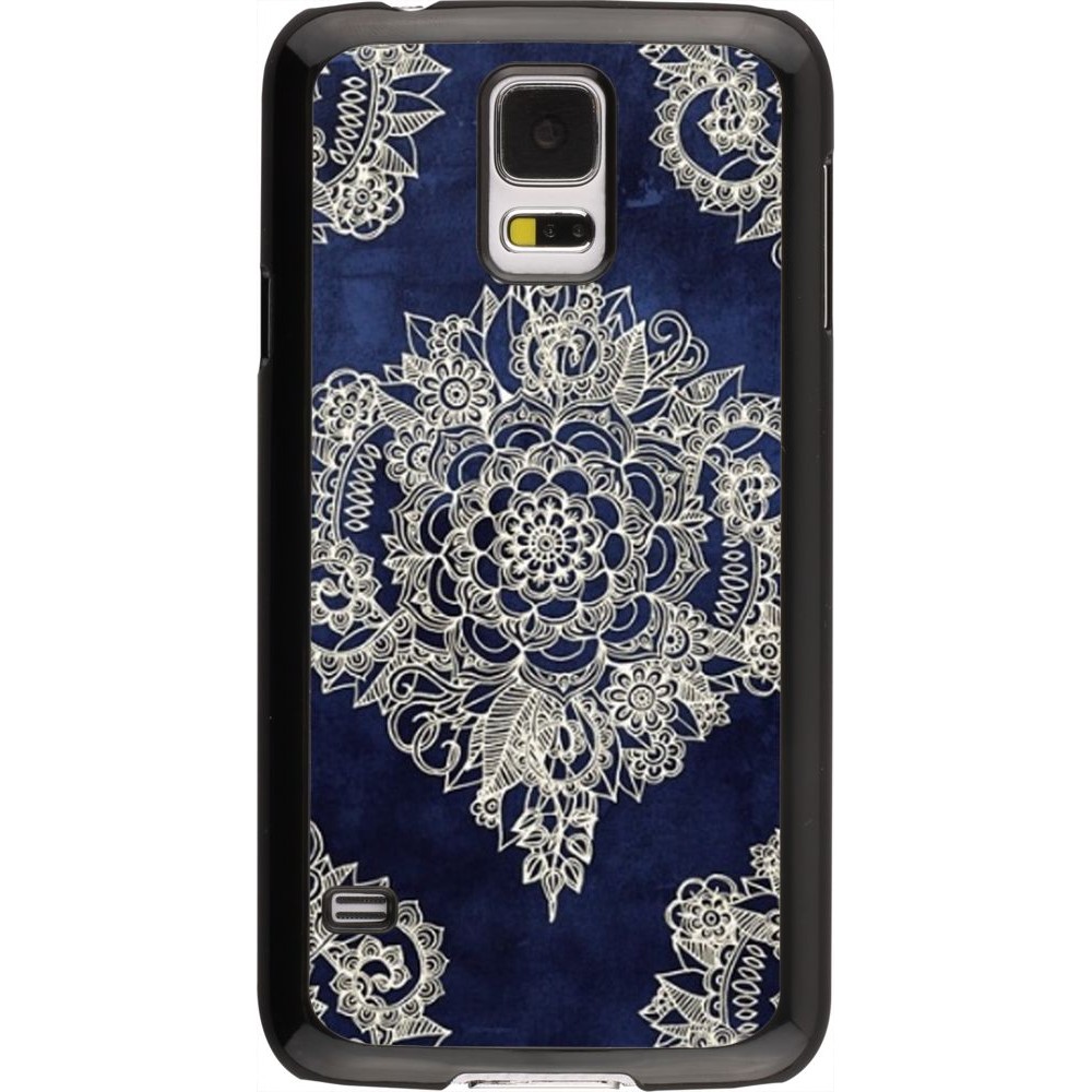 Hülle Samsung Galaxy S5 - Cream Flower Moroccan