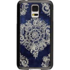 Coque Samsung Galaxy S5 - Cream Flower Moroccan