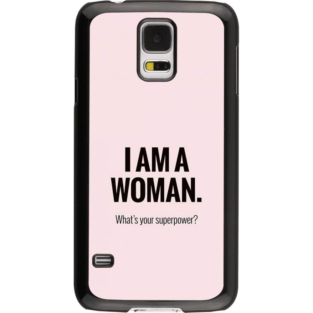Hülle Samsung Galaxy S5 - I am a woman