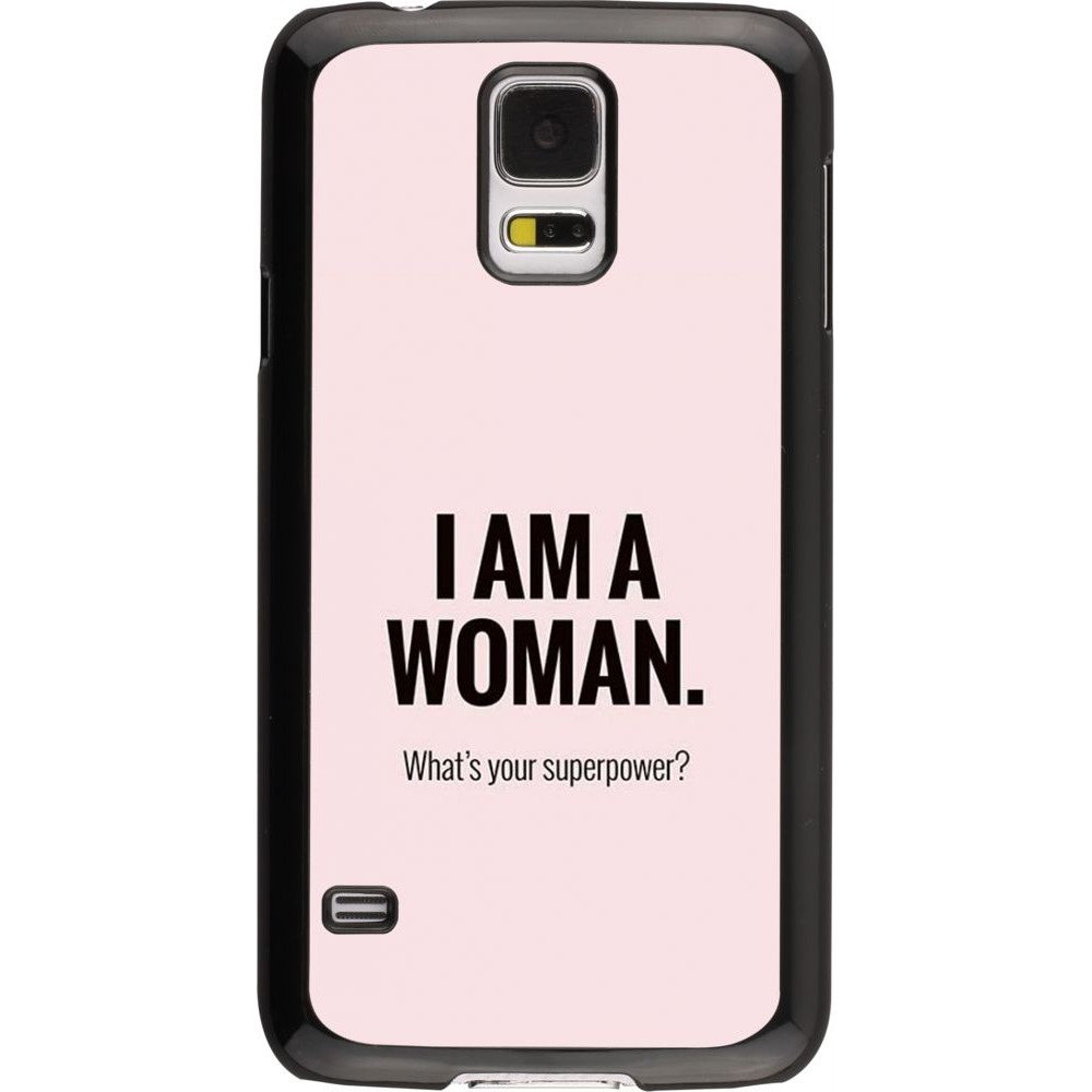 Coque Samsung Galaxy S5 - I am a woman