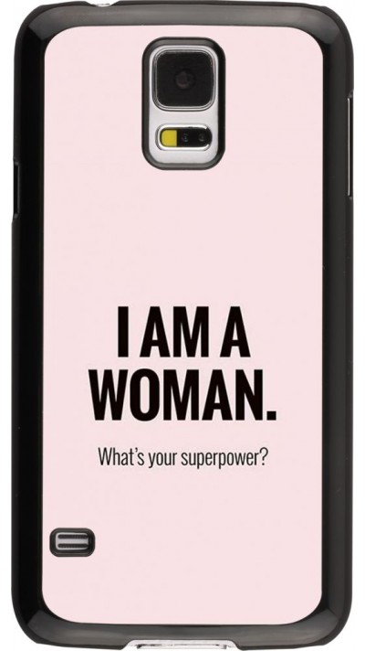 Coque Samsung Galaxy S5 - I am a woman